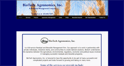 Desktop Screenshot of biotechag.com